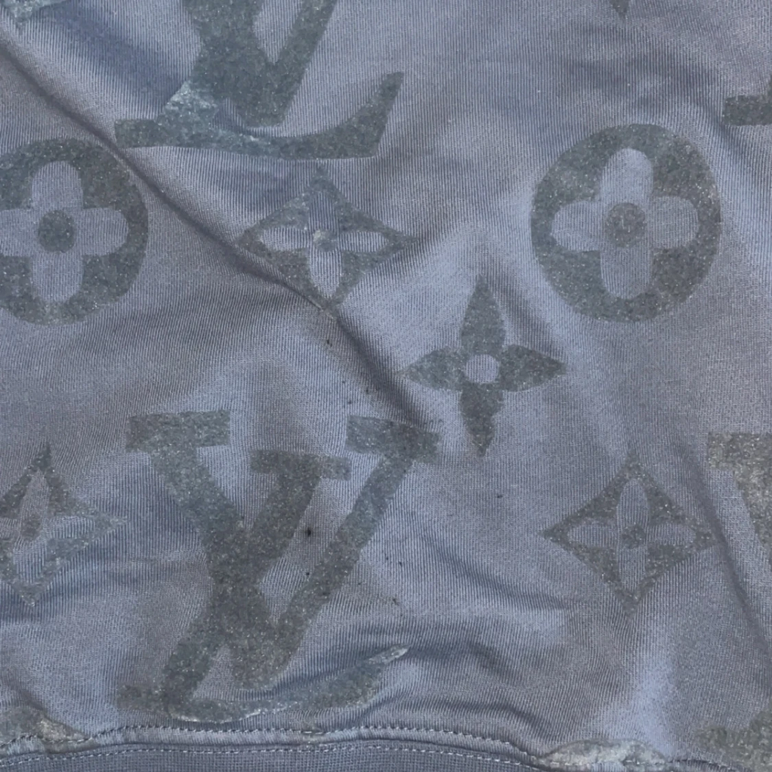 Blå Louis Vuitton sweatshirt S/M - 3