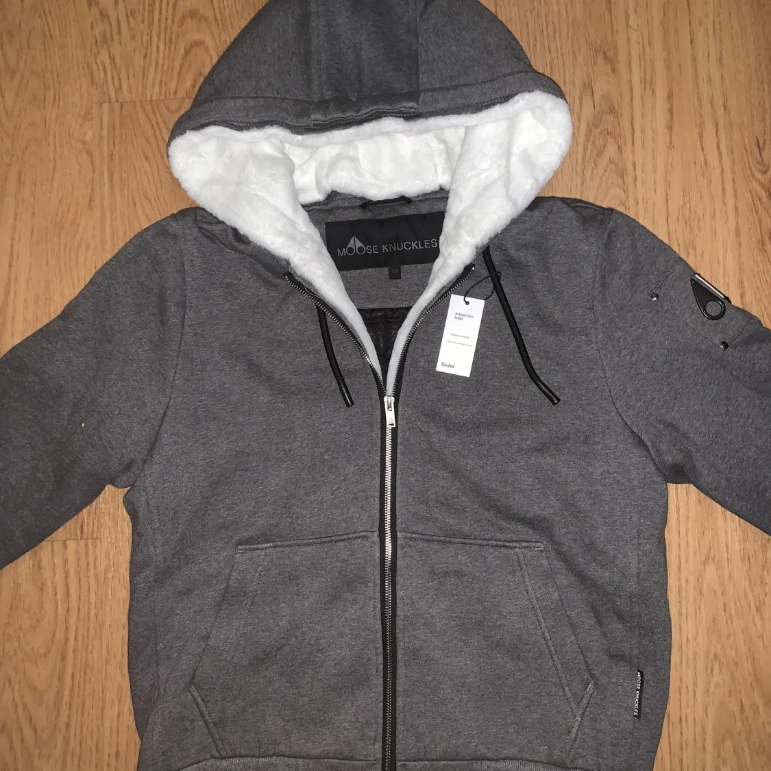 Grå Moose Knuckles classic Bunny S