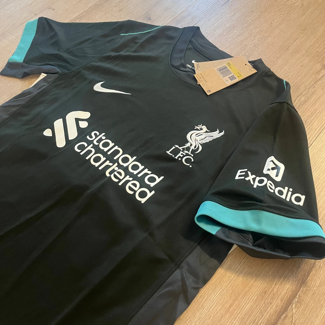 Liverpool Diogo J. svart fotbollströja - 2