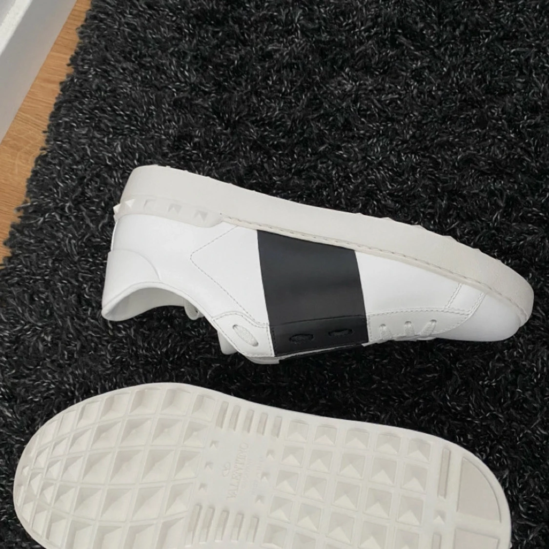 Valentino Garavani Open sneakers vit/svart - 4