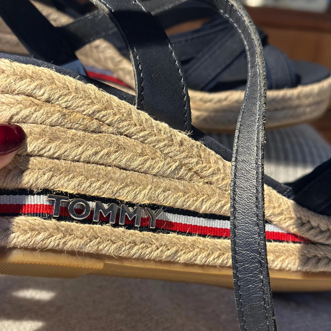 Wedge Sandaler  med kilklack Tommy Hilfiger - 1