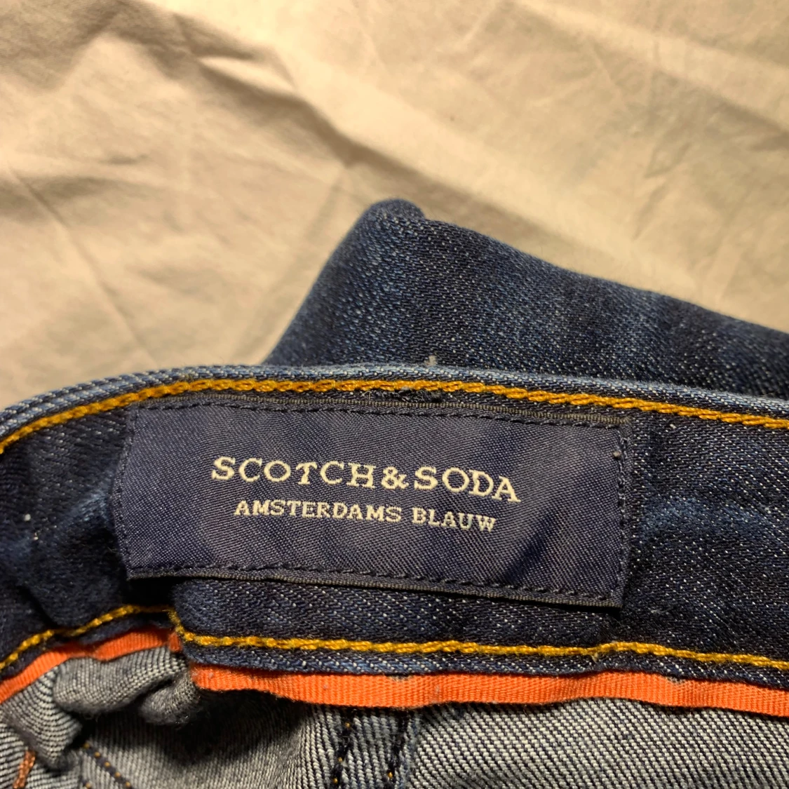 Mörkblå jeans från Scotch & Soda - 4