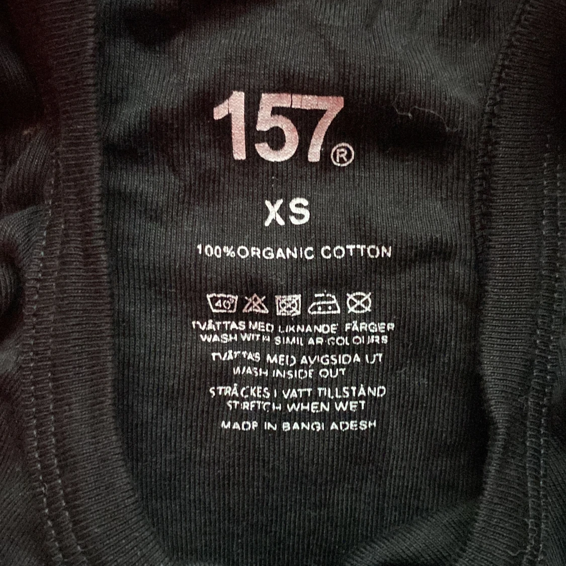 Svart linnetopp från 157, XS - 1