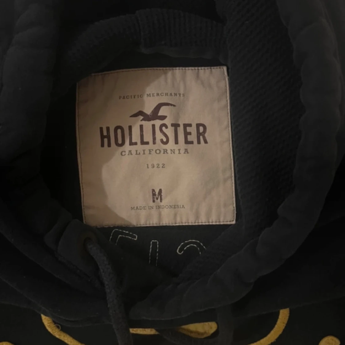 Svart hoodie från Hollister - 1