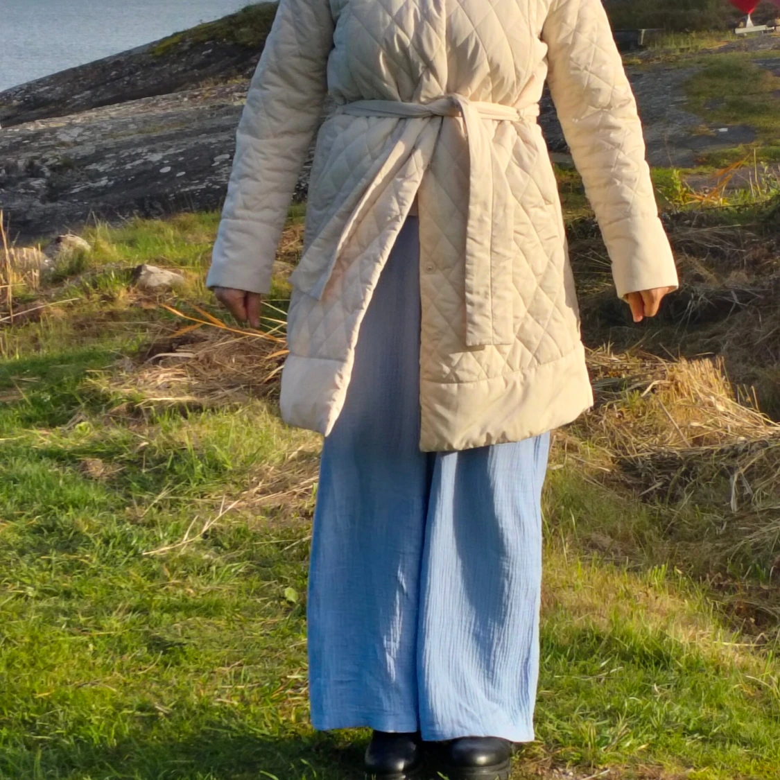 Keyla Stock LM quilted coat kappa jacka stl M  - 3