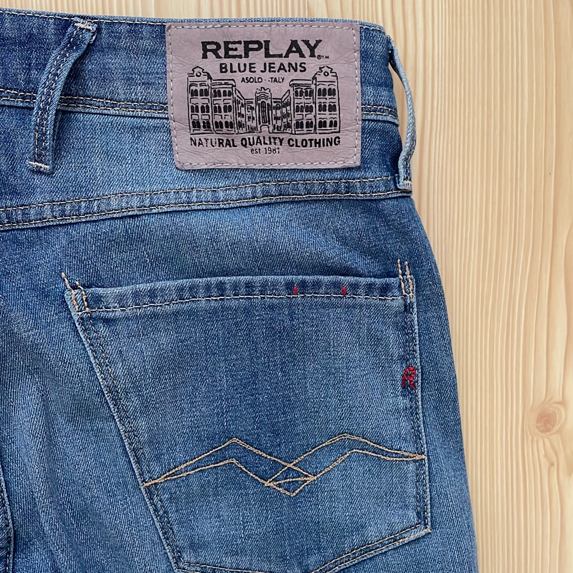 Replay Anbass blå jeans slim fit - 4