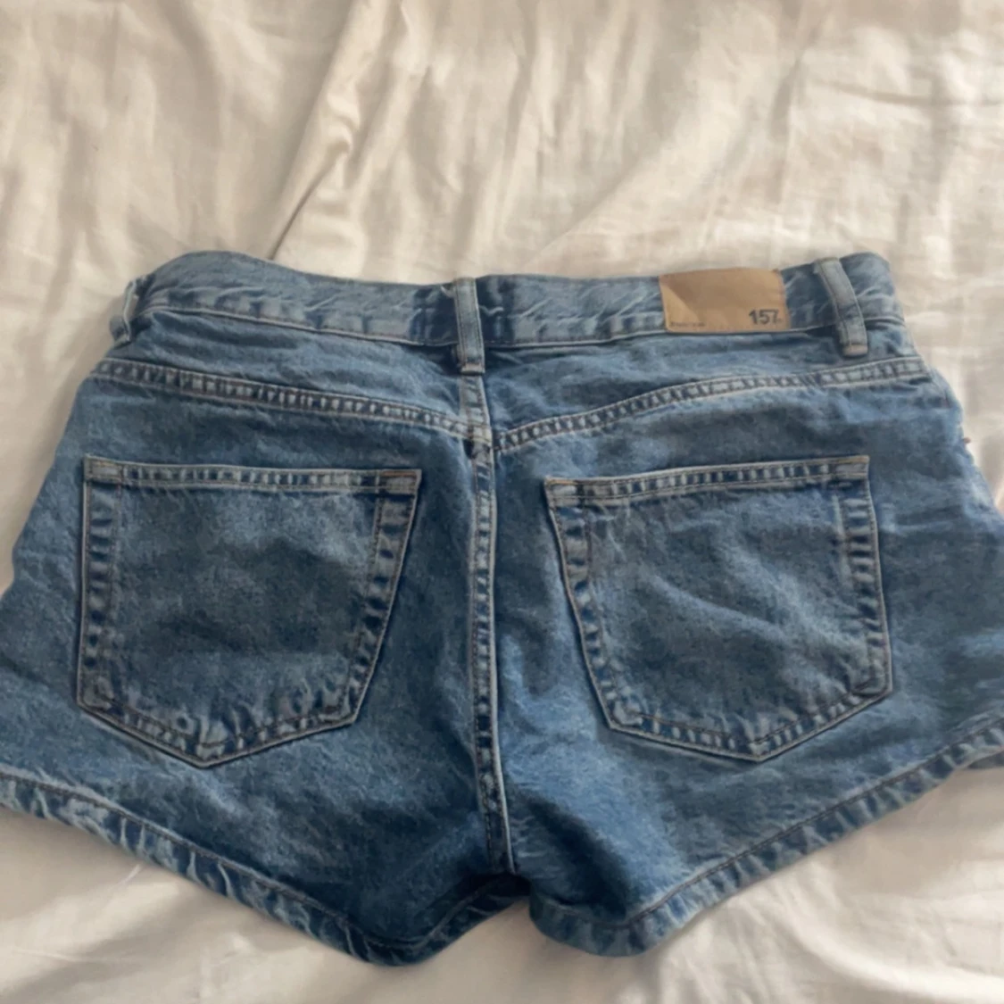 Blå jeansshorts från Lager 157 - 2