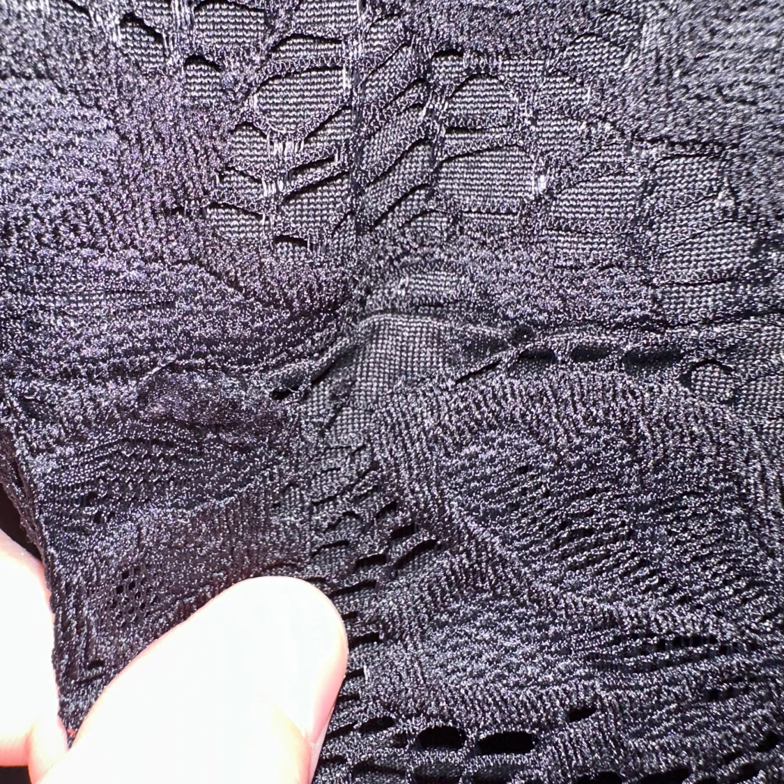 Svart spetbyxdress  från DIVIDED strl: 40 - 3