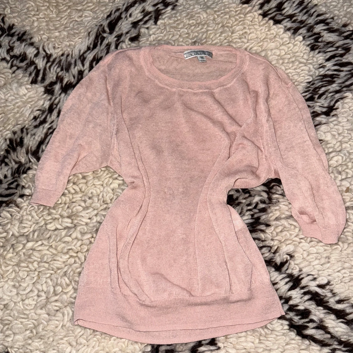 Ljusrosa tshirt blus 