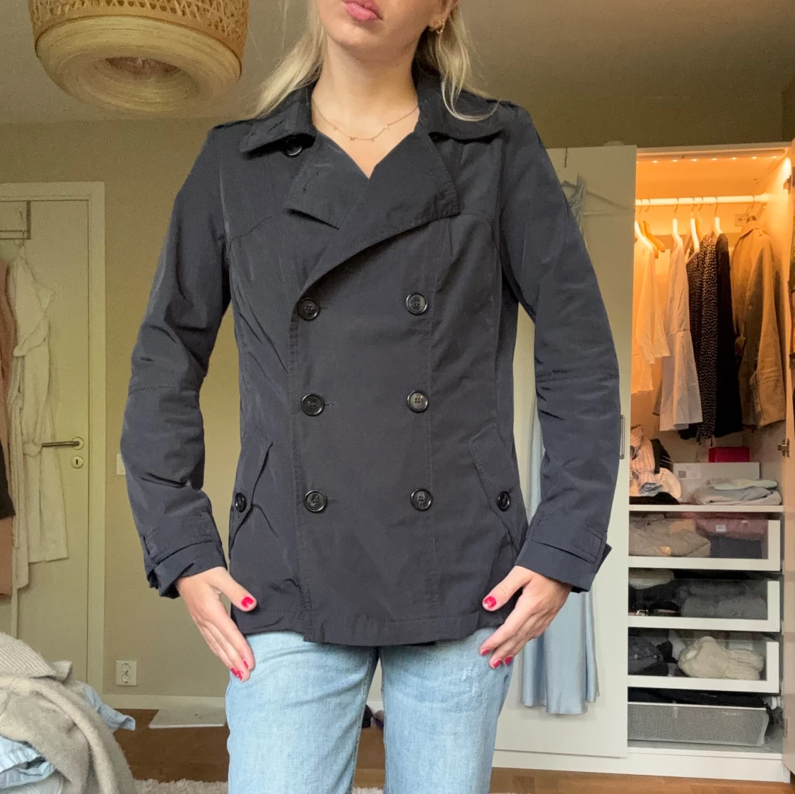 Kort trenchcoat  - 2