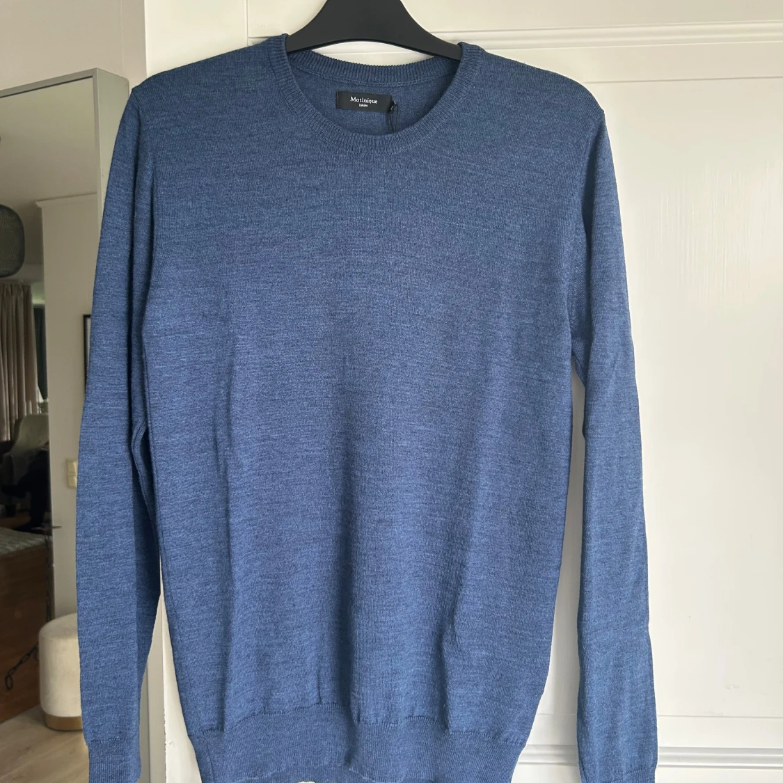 Blå finstickad tröja från Matinique - 1