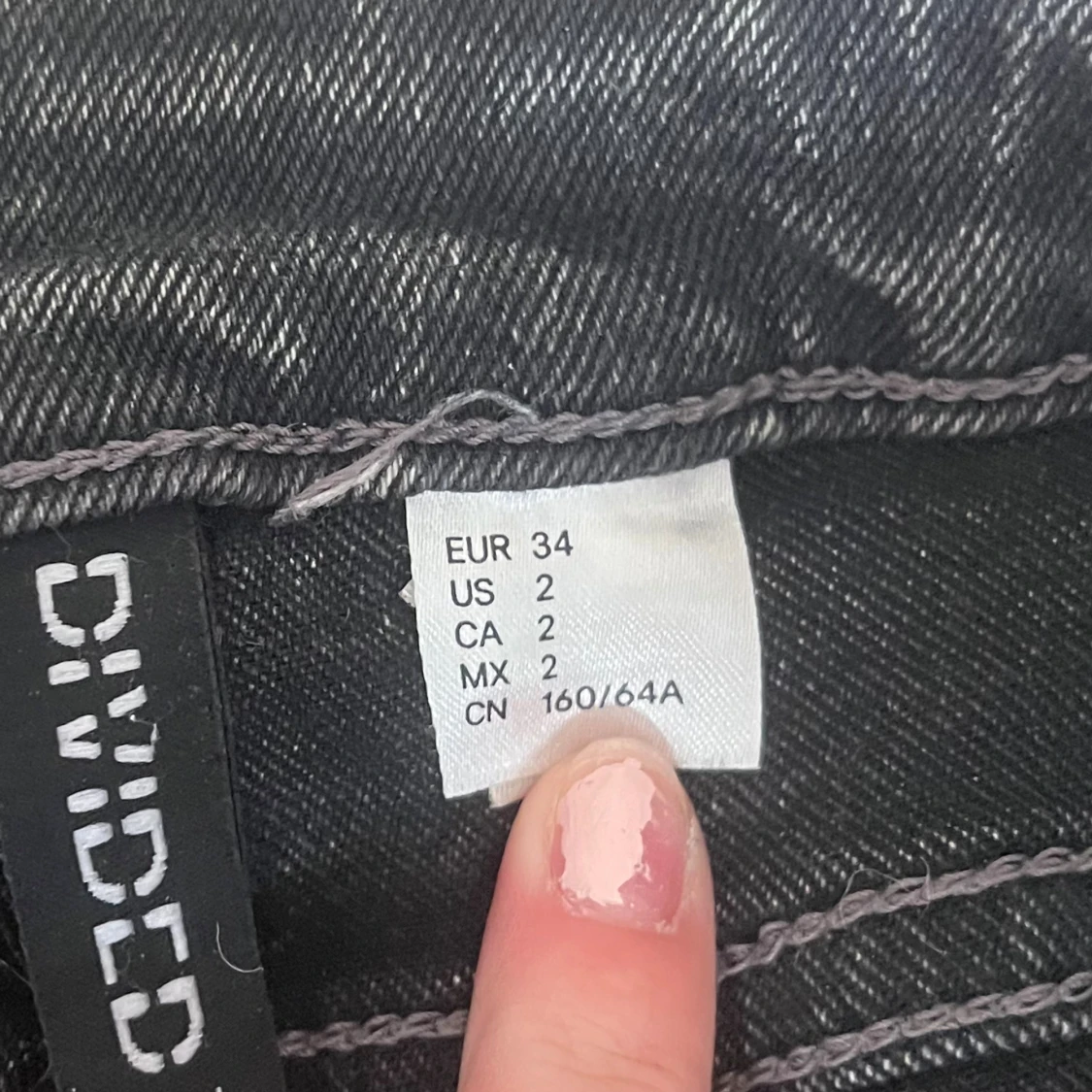 svarta lågmidjade bootcut jeans - 4