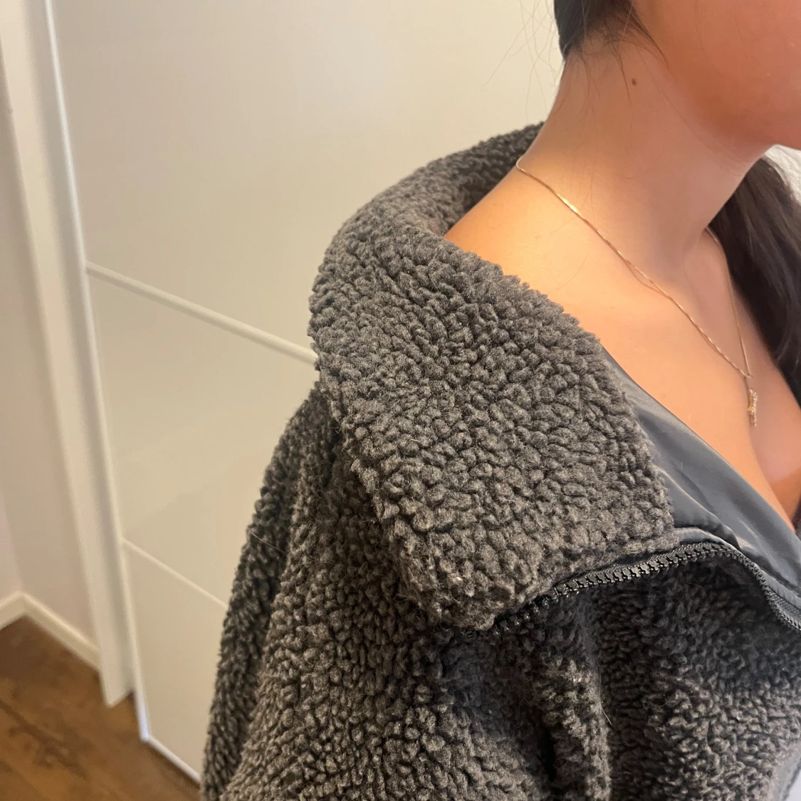 Grå teddyjacka från Dazy - 3