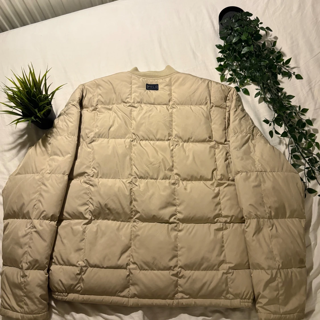 Beige pufferjacka Polo Ralph Lauren M - 1