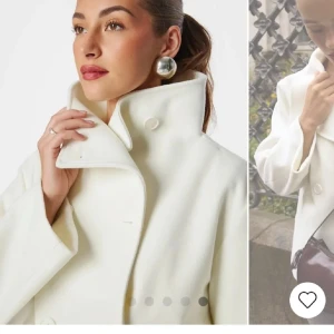 Vit kort kappa - Väldigt fint skick! 