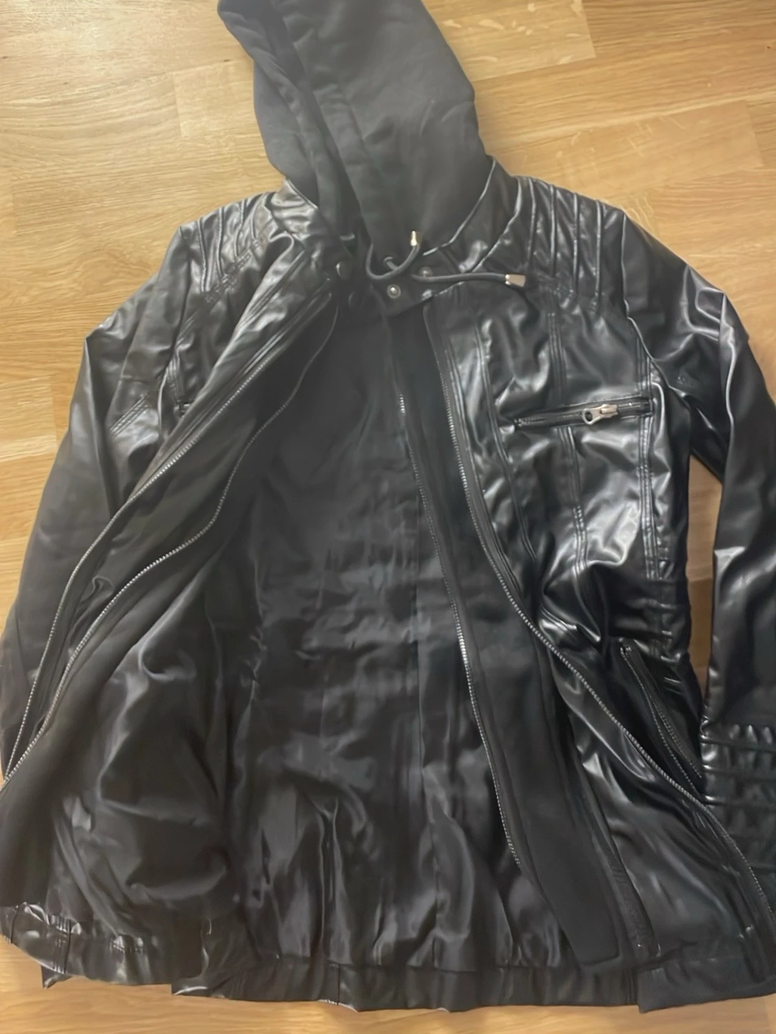 Yk2 style skinnjacka - 1