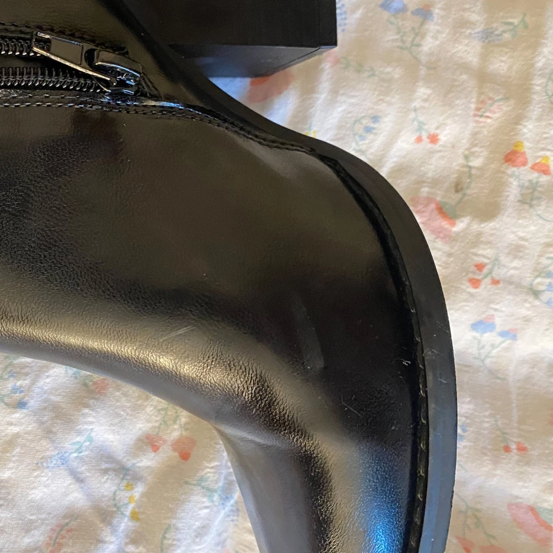 Svarta cowboy boots med klack - 3