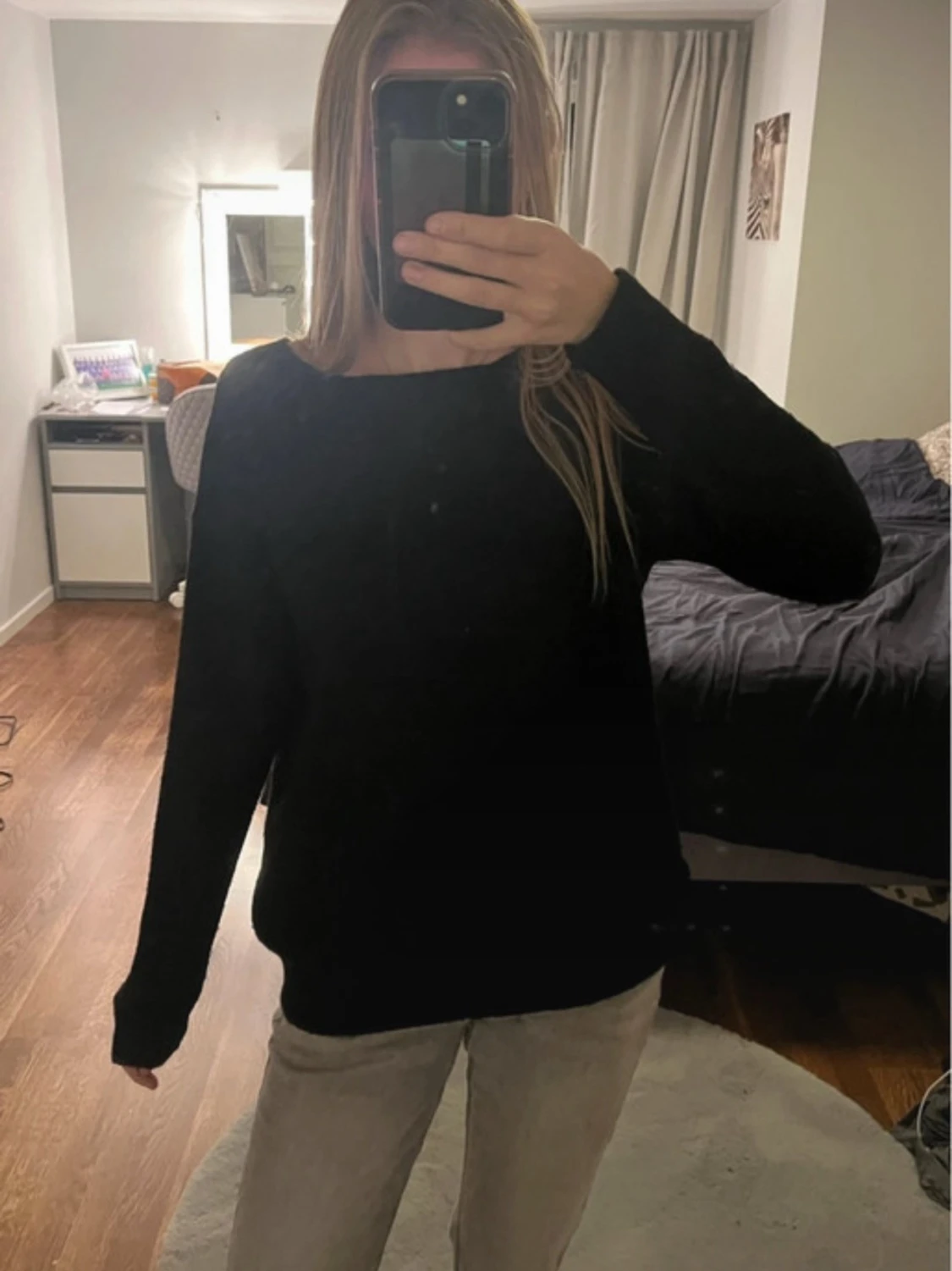 Stickad tröja 2 i 1  - 1