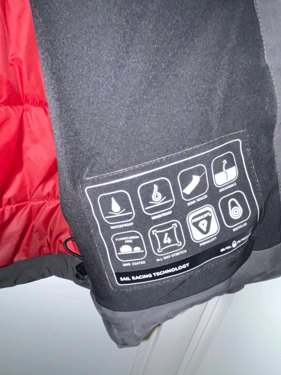 Svart Sail Racing jacka - 3
