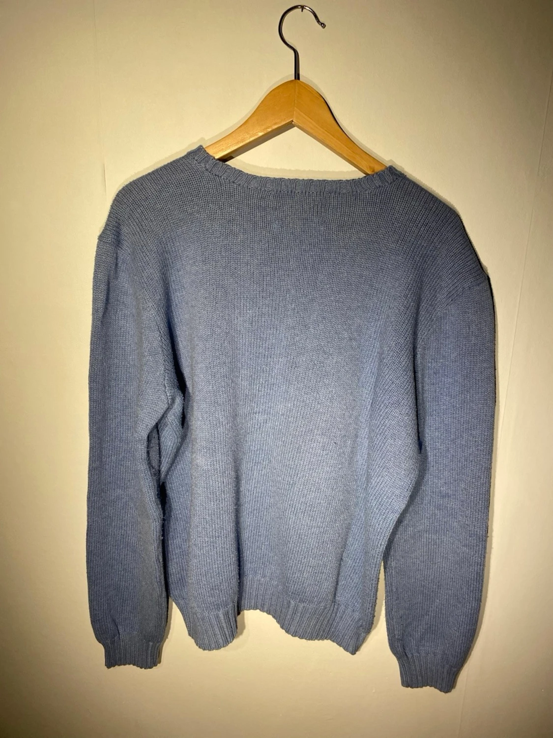 Blå stickad tröja Polo Ralph Lauren - 1