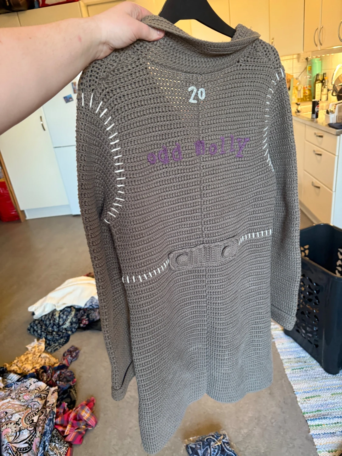 Beige lång kofta från Odd Molly - 4