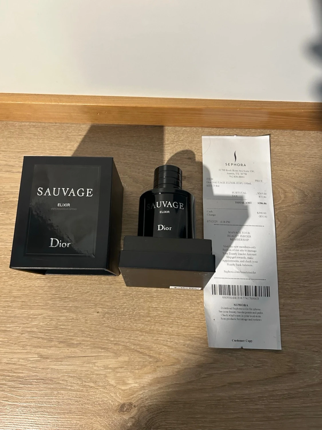 Dior Sauvage Elixir 100ml