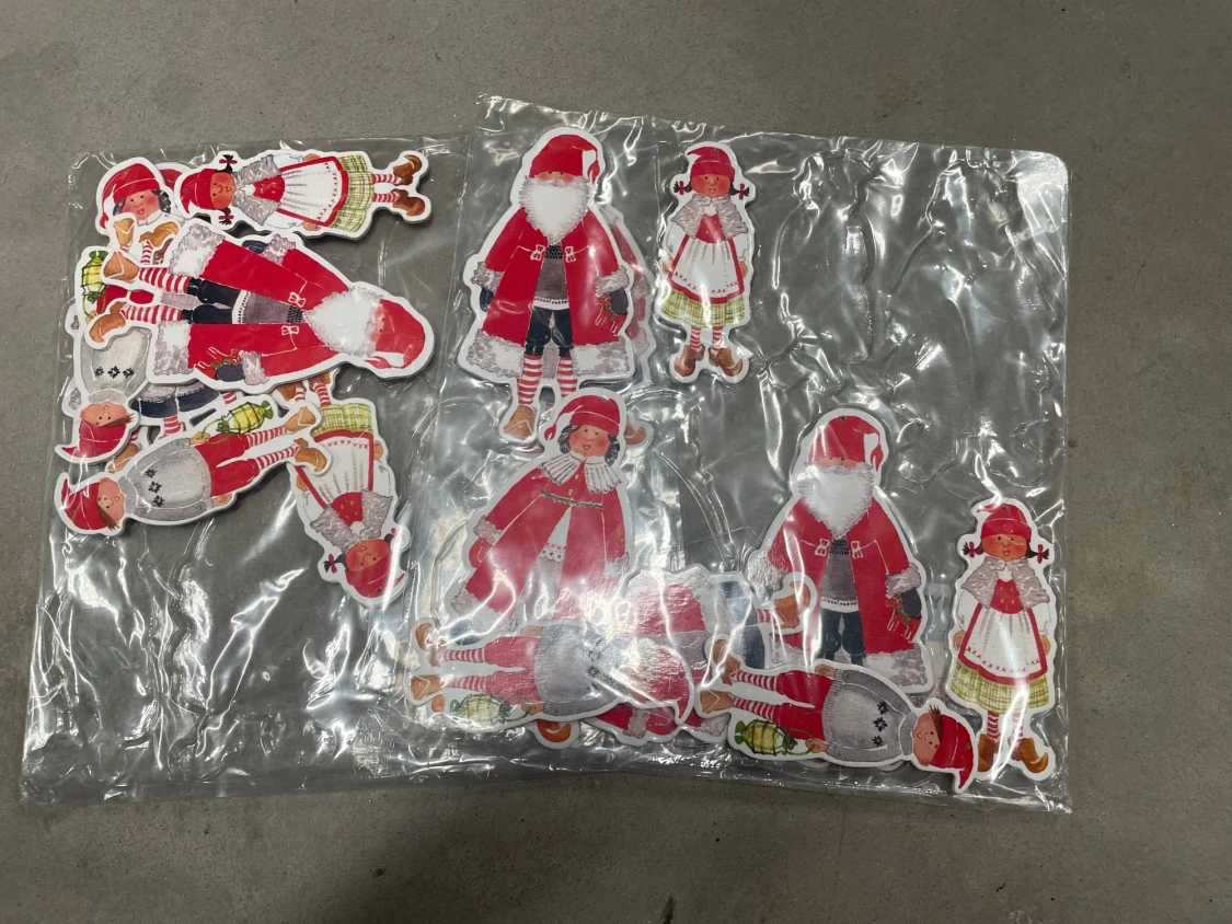 Julfigurer - Klippdockor 3 för 2