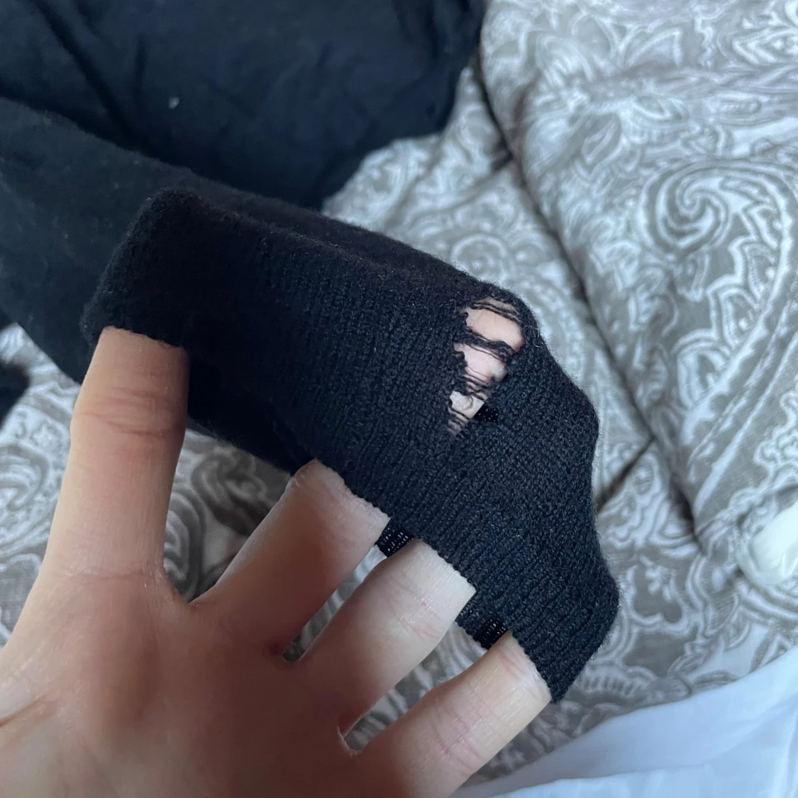 Svart stickad tröja Zadig & Voltaire - 4