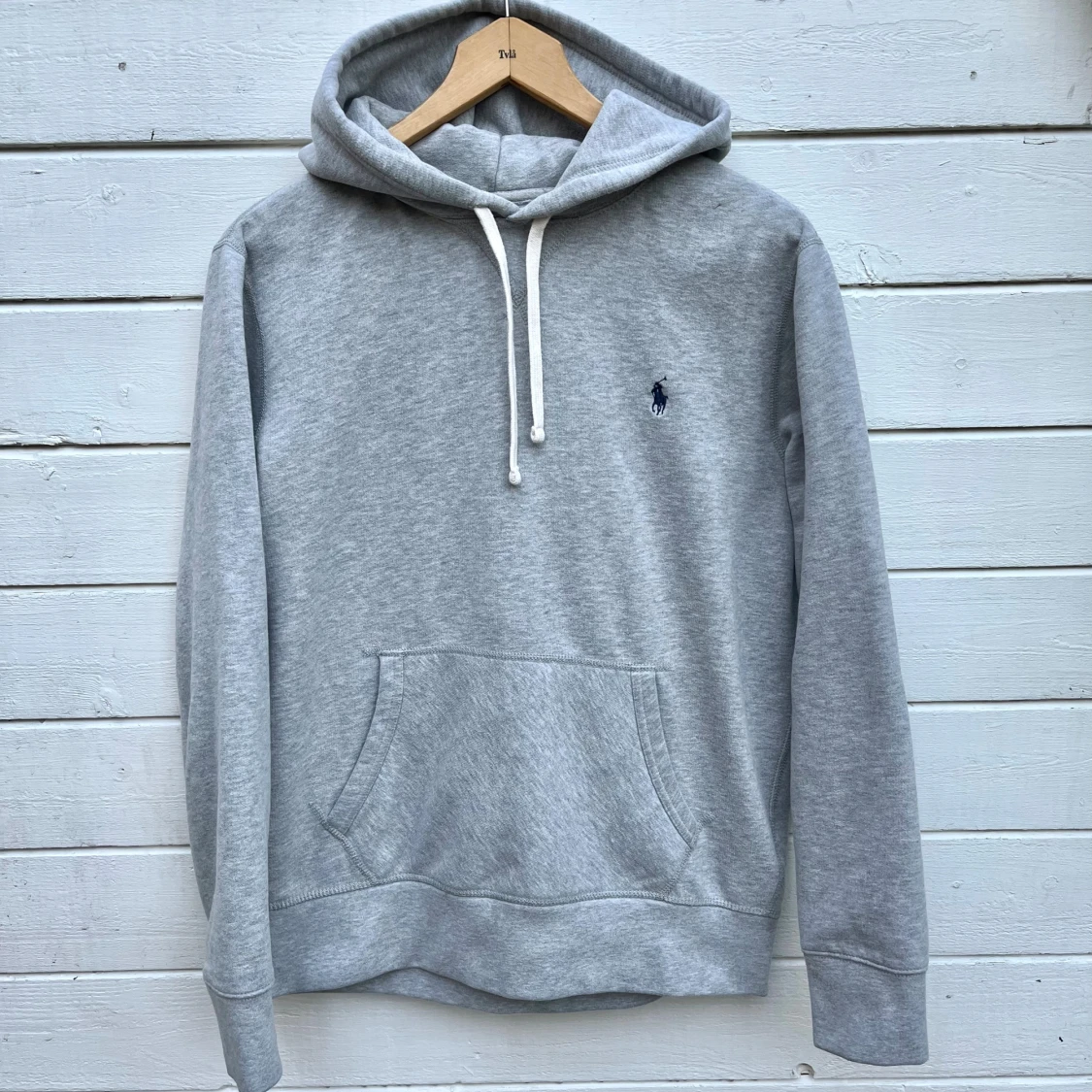 Grå Ralph Lauren Hoodie 