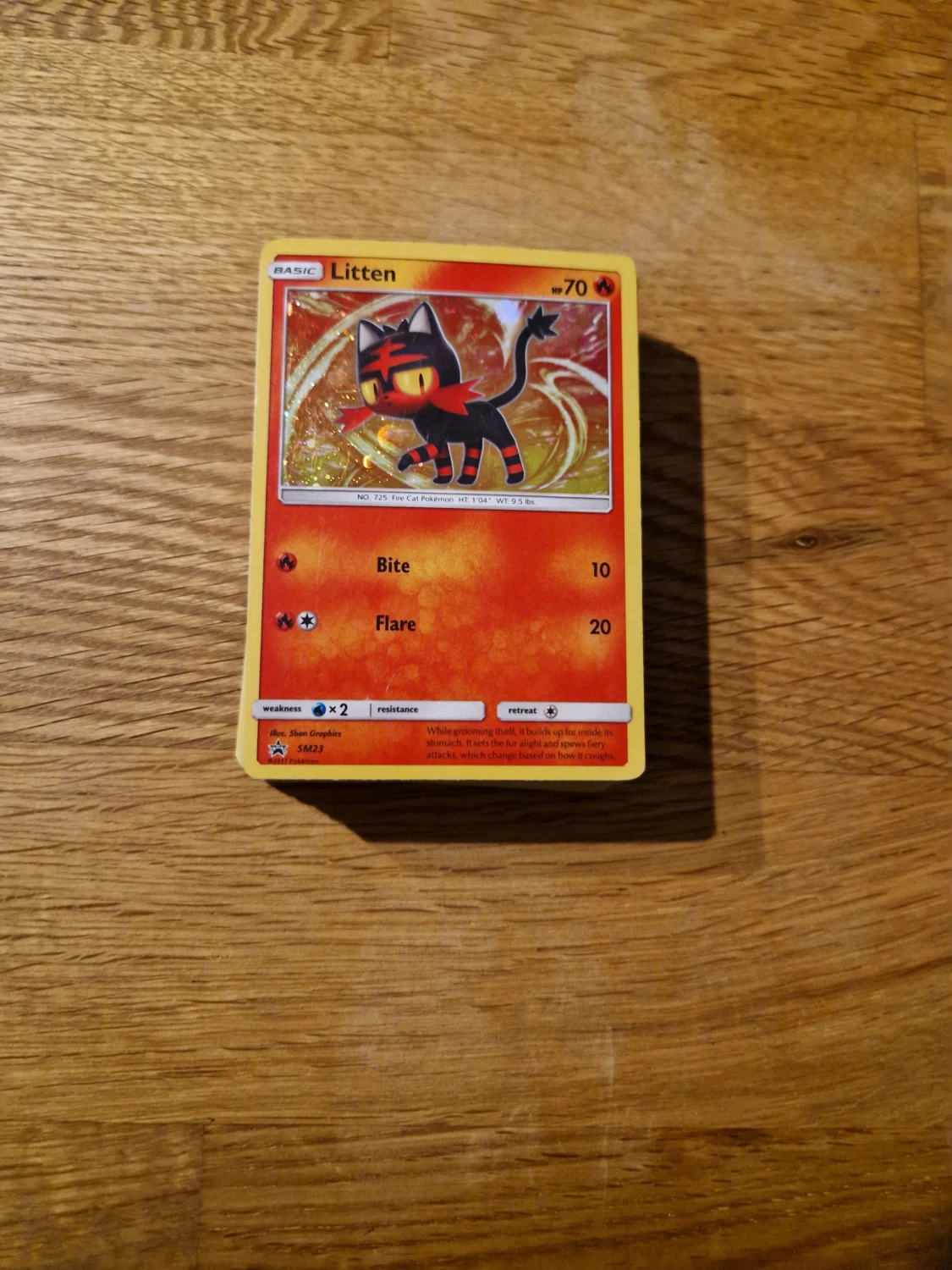 Pokémonkort - röda - 1