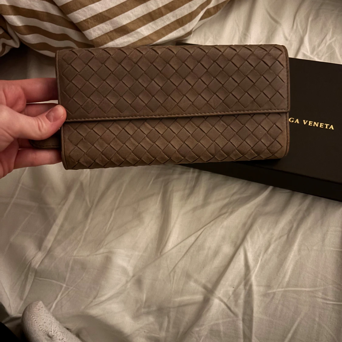 Brun plånbok från Bottega Veneta - 1