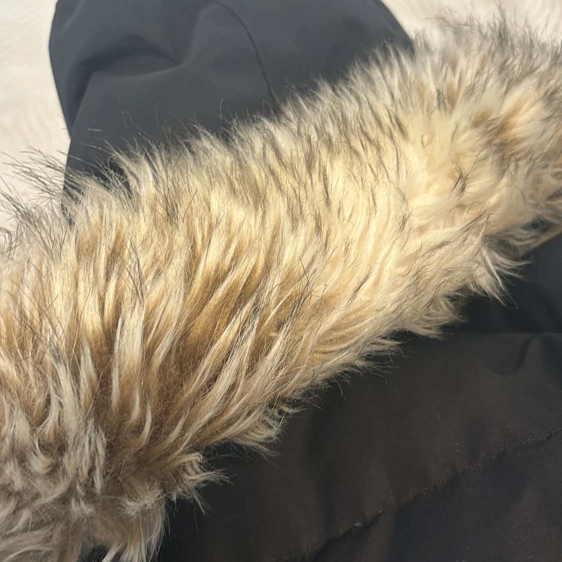 Svart lång dunjacka från Everest - 4