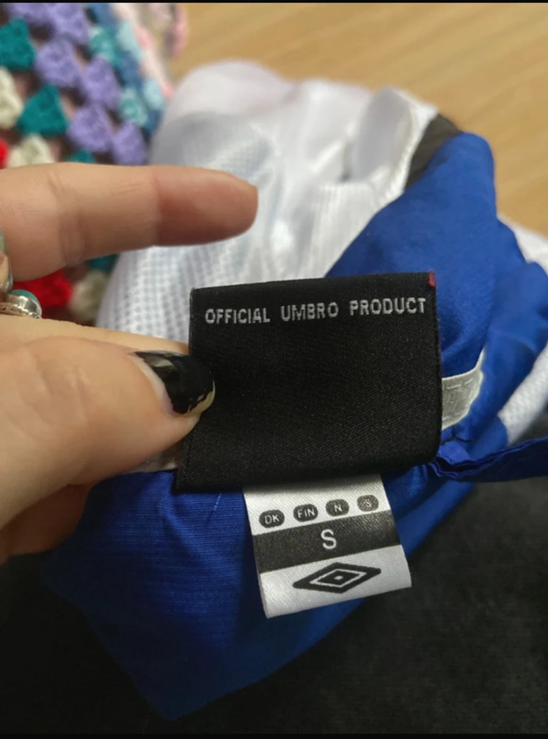 Blå  Umbro vindjacka - 6