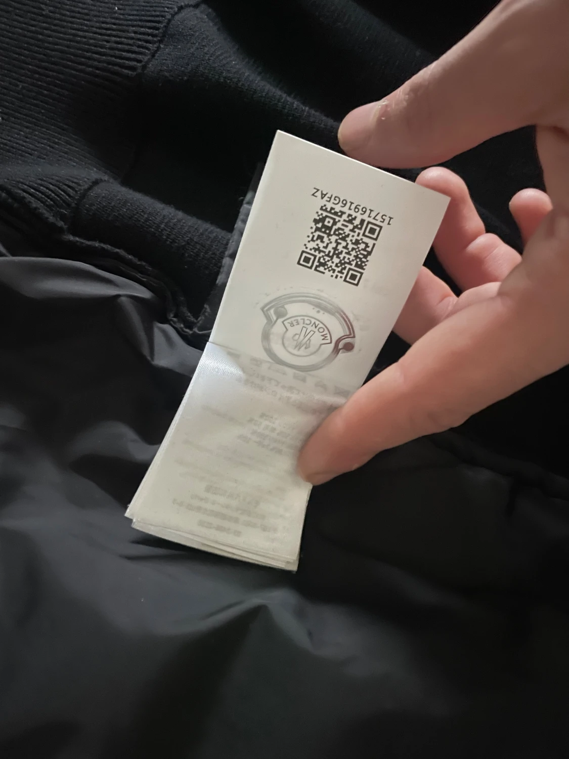 Svart cardigan från Moncler - 3