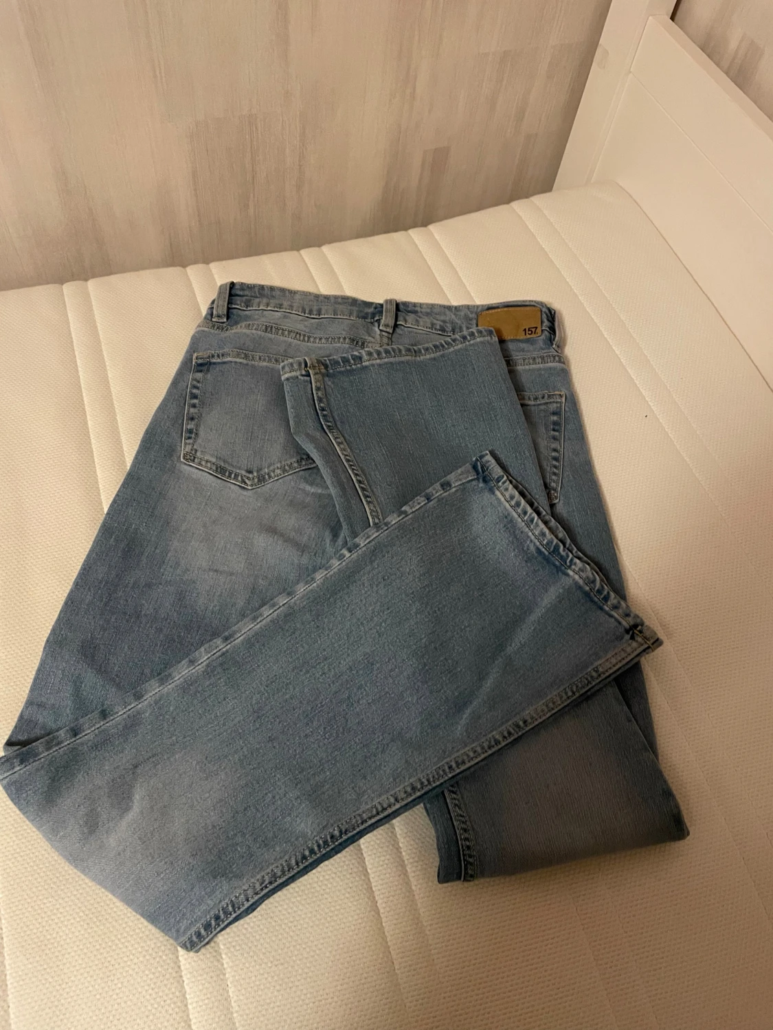 Bootcut ljusblå jeans från 157 - 2