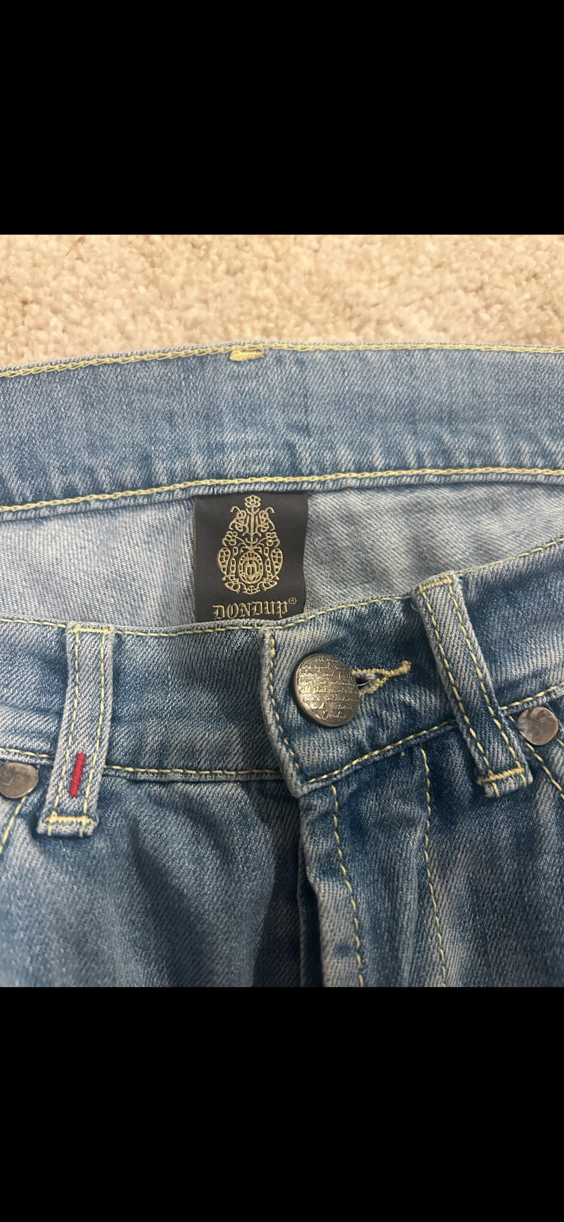 Dondup jeans ljusblå - 4