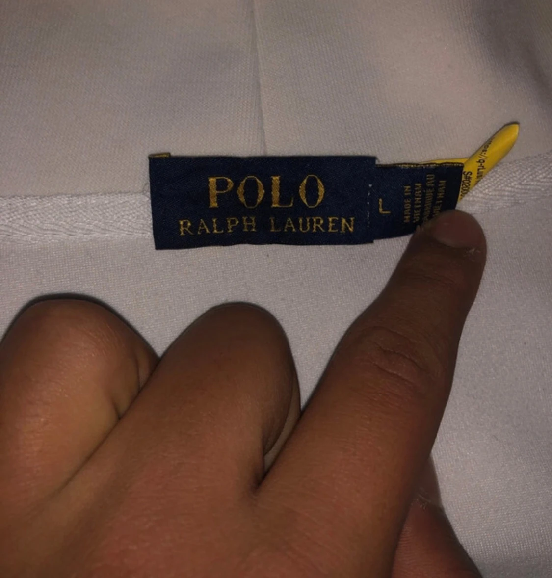 Vit hoodie från Polo Ralph Lauren - 1