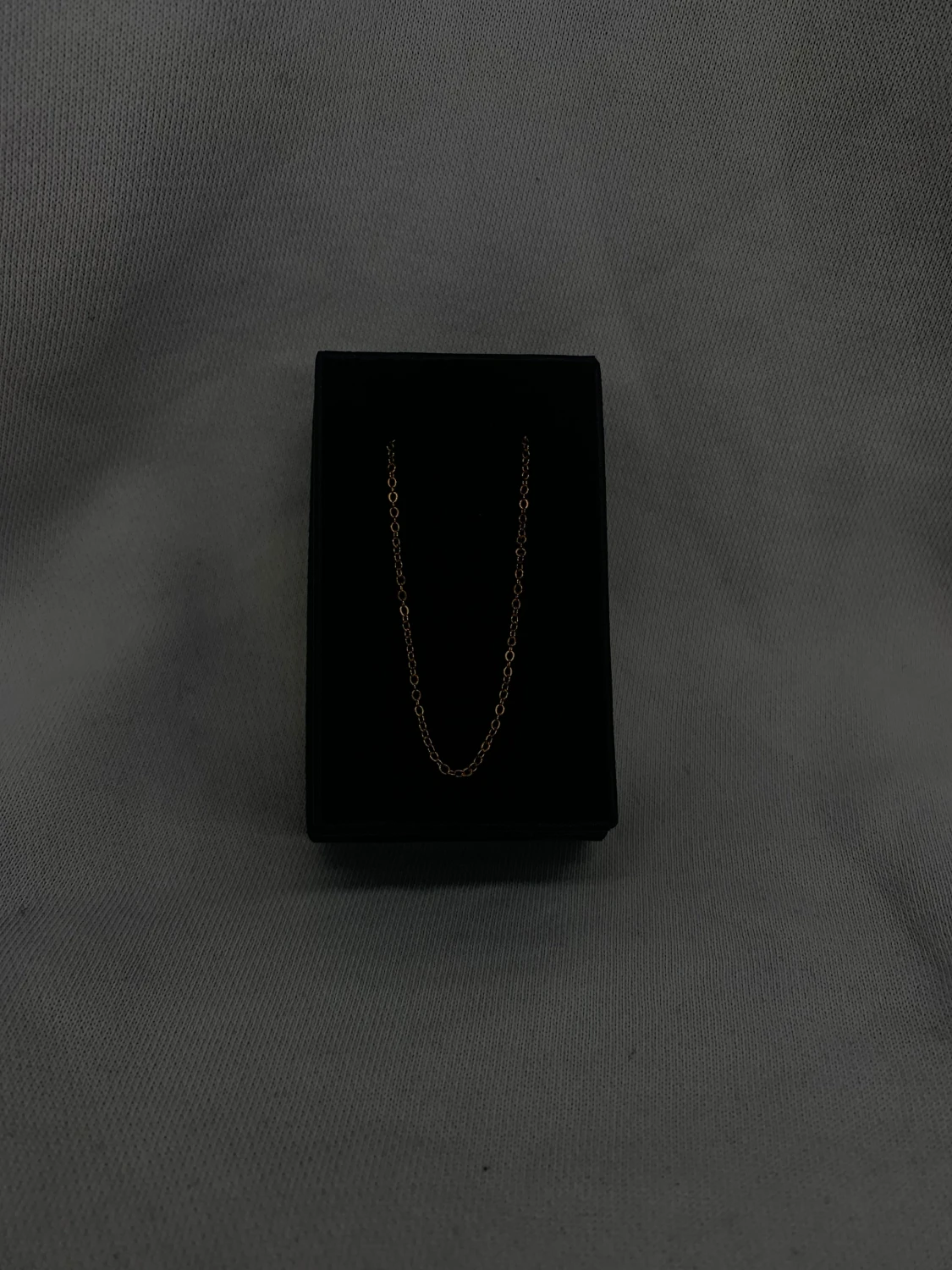 Guldpläterad kedja - 57,5 (2mm) - 4