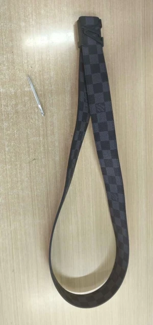 Svartrutigt bälte - Svart bälte