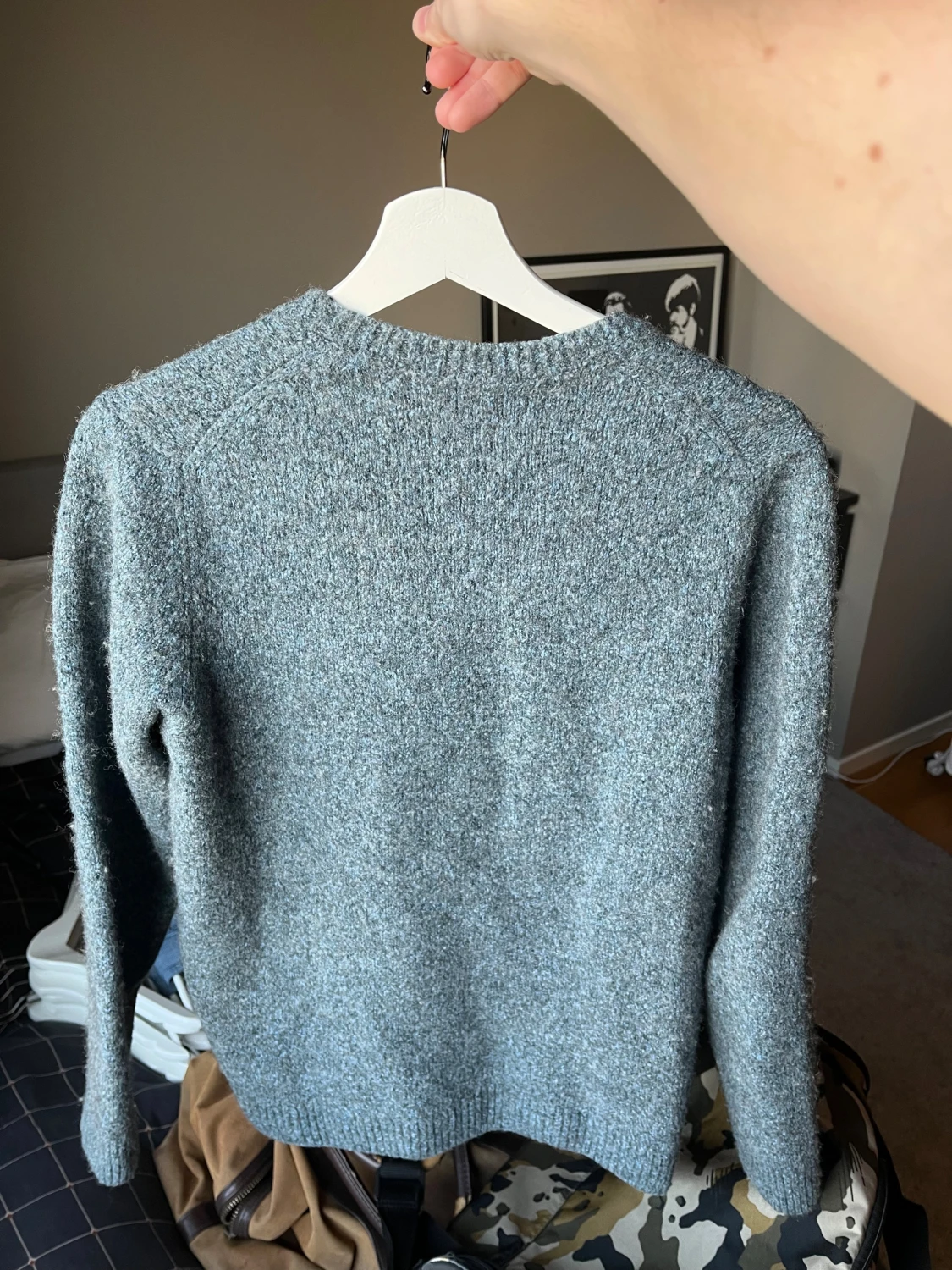 Stickad Massimodutti tröja - 1