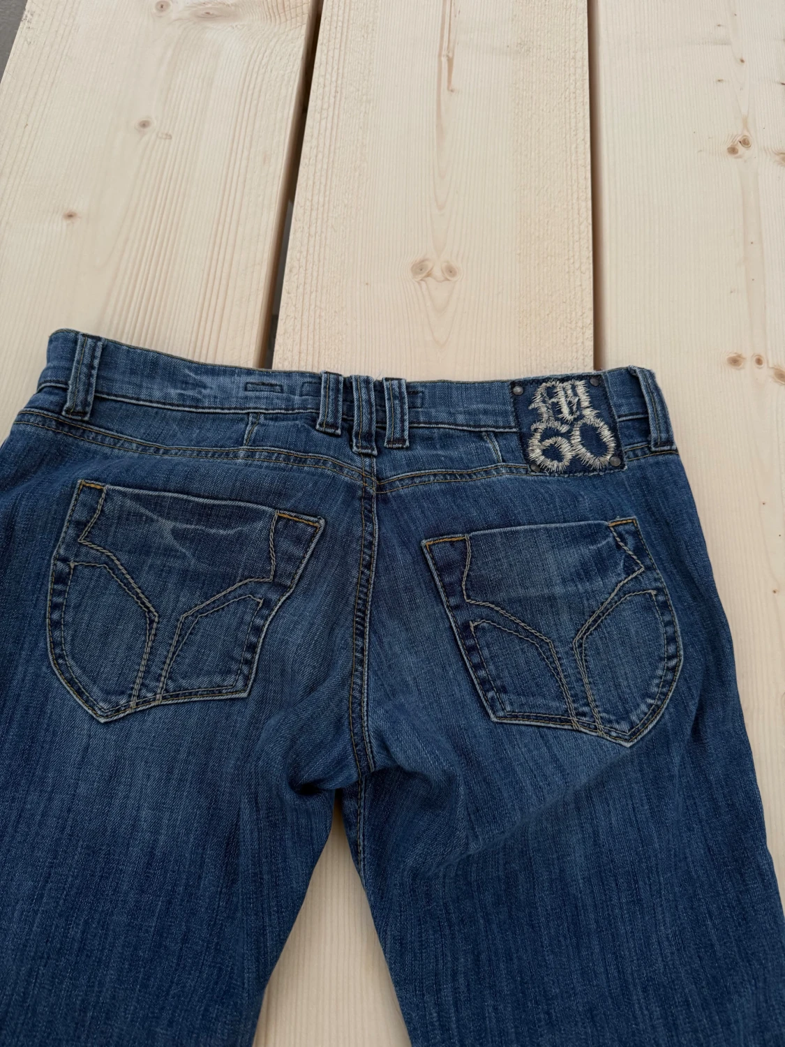 Blå Miss Sixty bootcut jeans