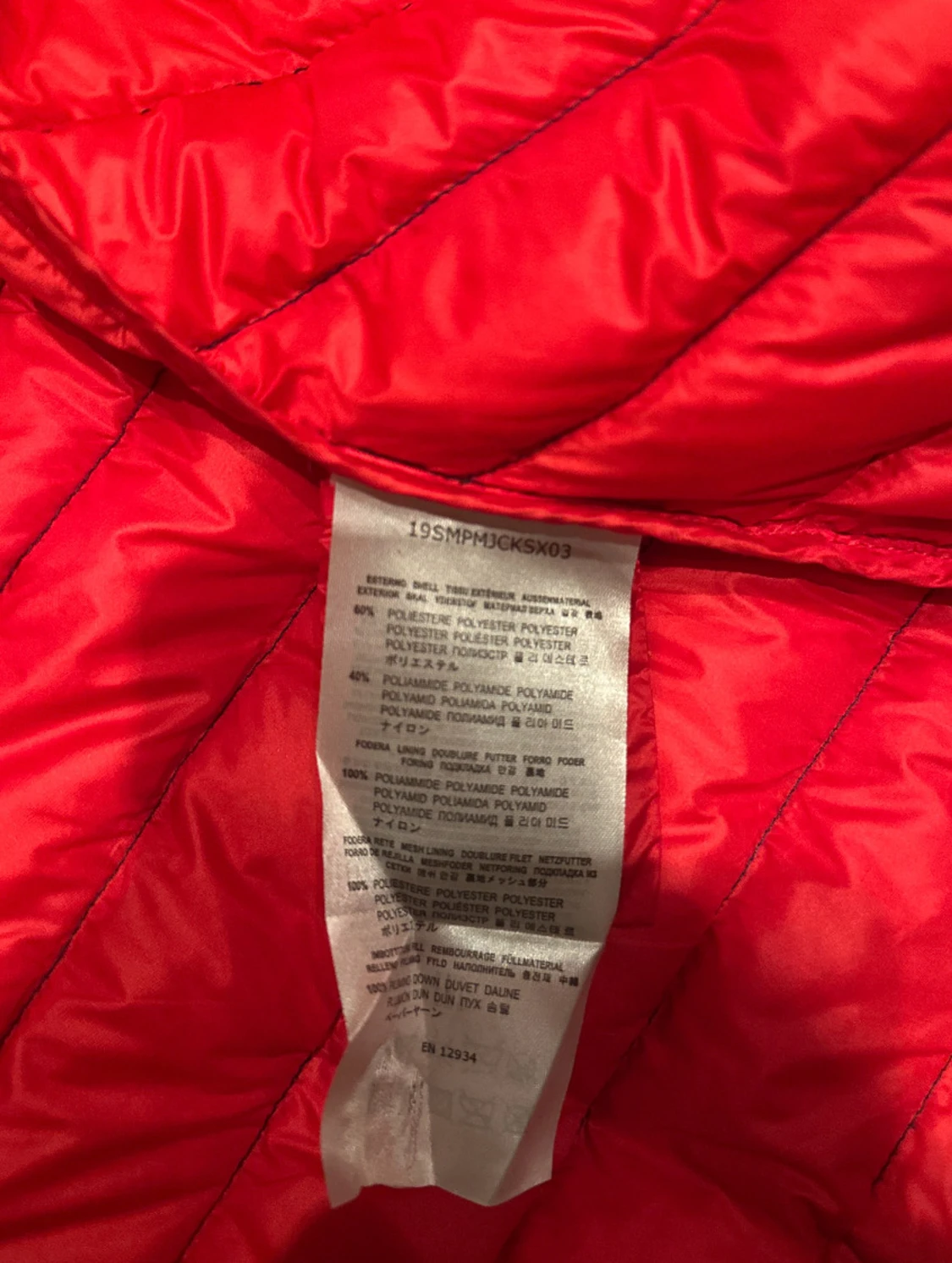 Mörkblå Parajumpers pufferjacka S - 5