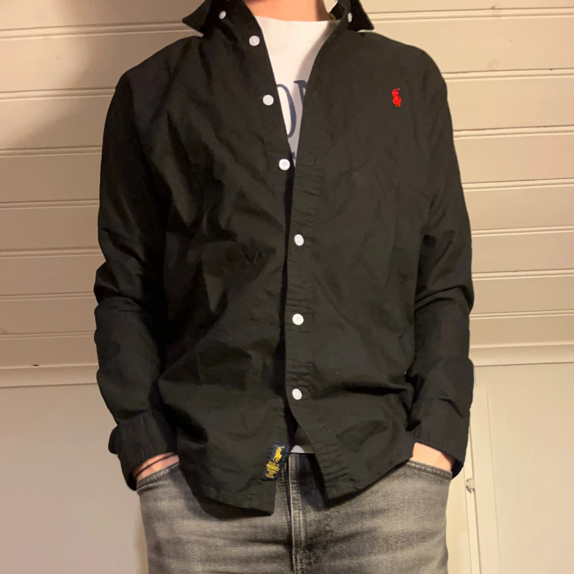 Svart skjorta från Ralph Lauren