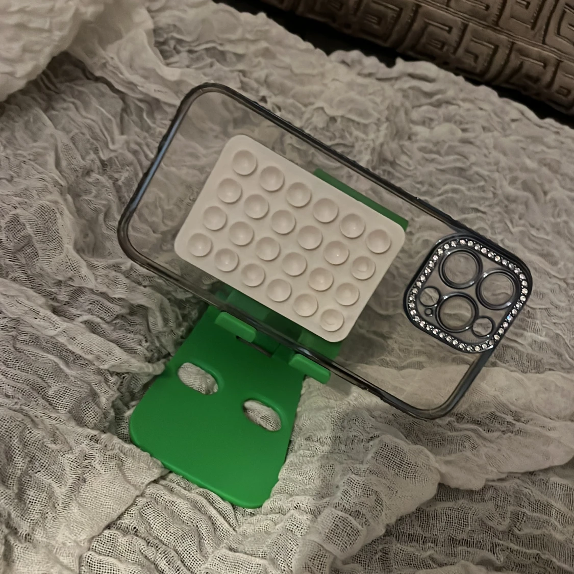 Grön justerbar mobilställ - 3