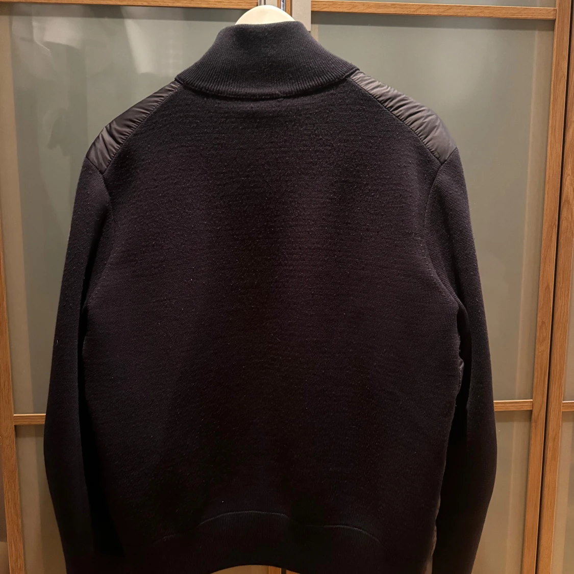 Moncler cardigan navy blue - 3