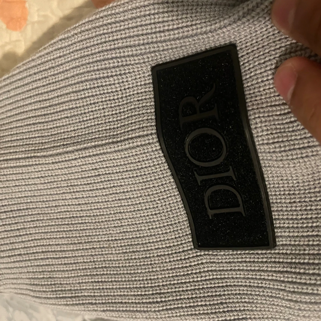 Grå dunväst från Dior med monogram - 4
