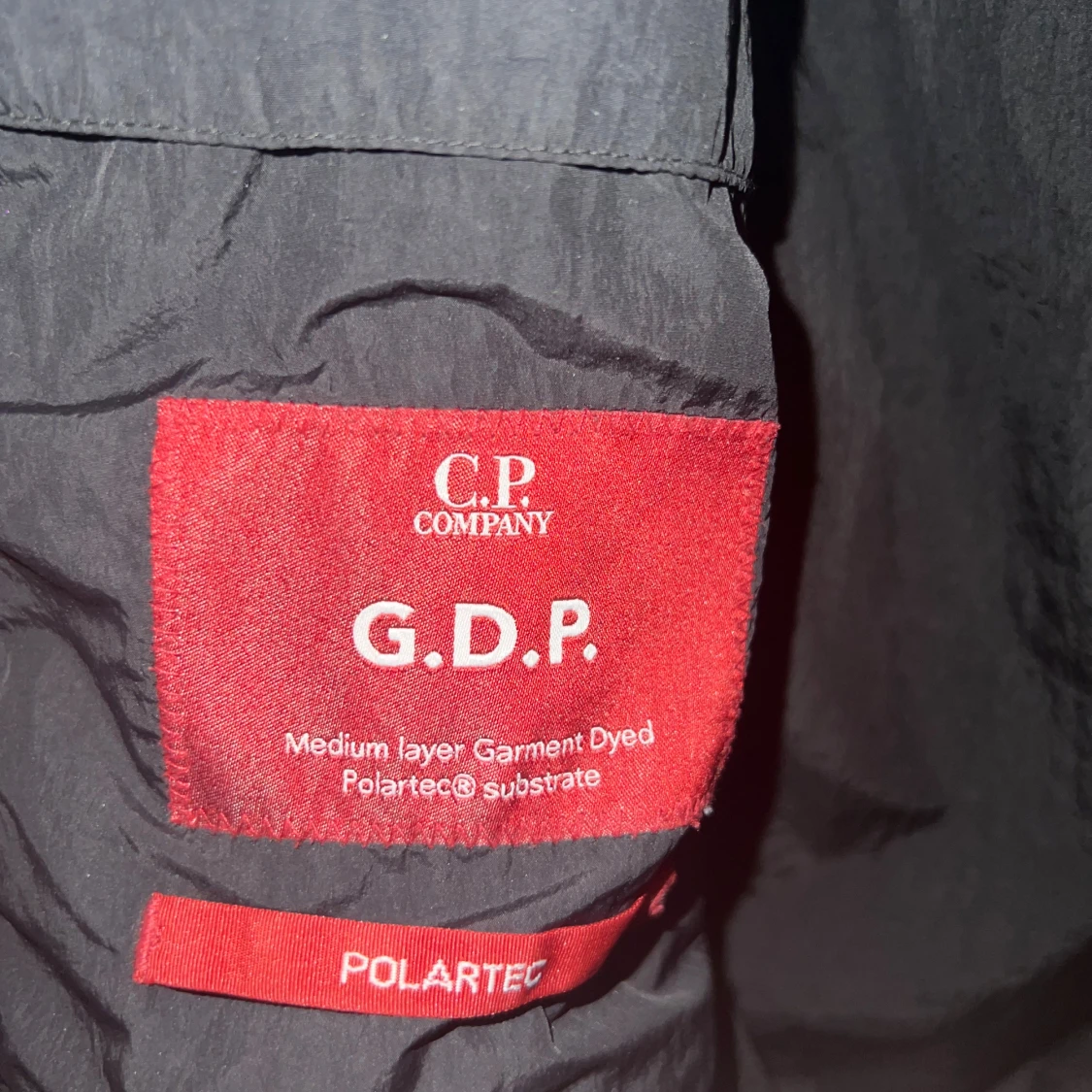 Svart vindjacka från C.P. Company - 2