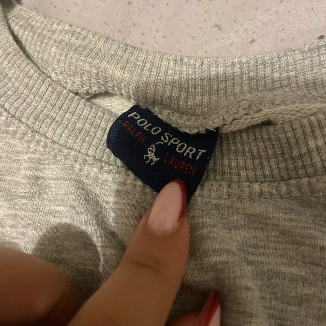 Grå sweatshirt från Polo Sport - 1