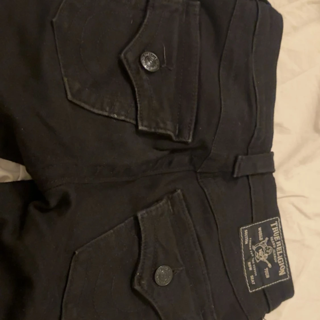 Svarta bootcut jeans True Religion - 3