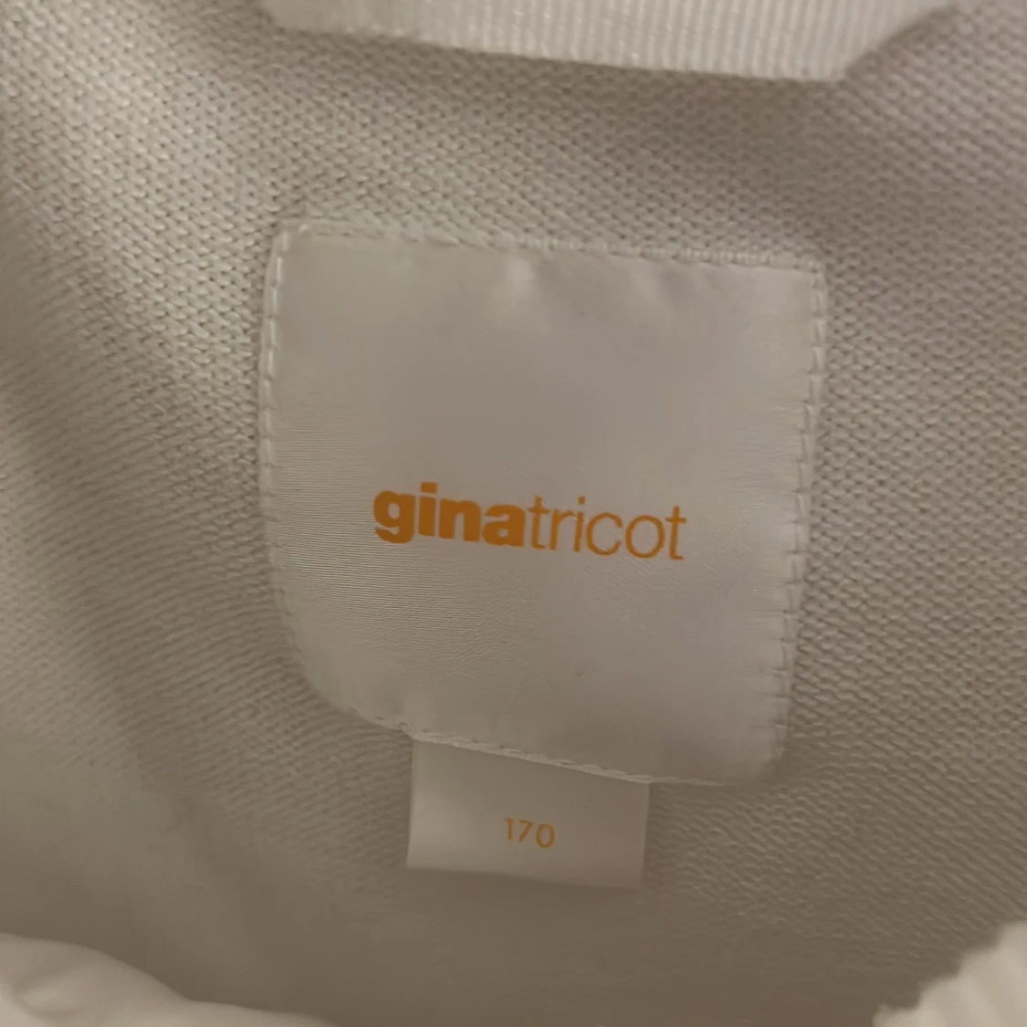 Vit quiltad pufferjacka Gina Tricot - 2